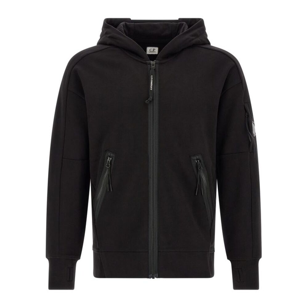 C.P. Company Black Cotton Men's Sweatshirt